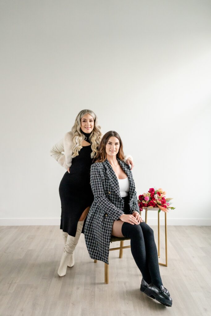 Headshot for two event planners