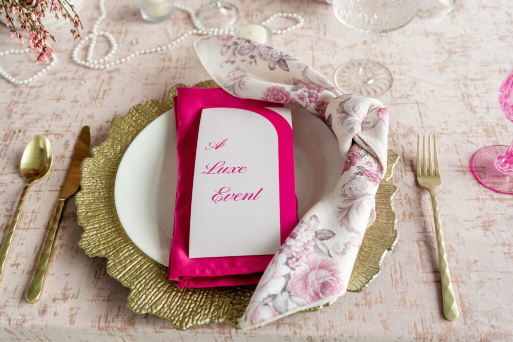 Branding photo for event planning company