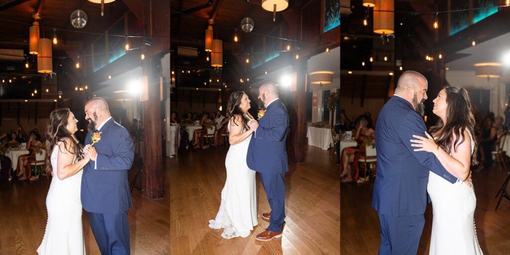 Virginia wedding reception photos