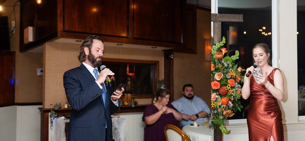 Virginia wedding reception photos