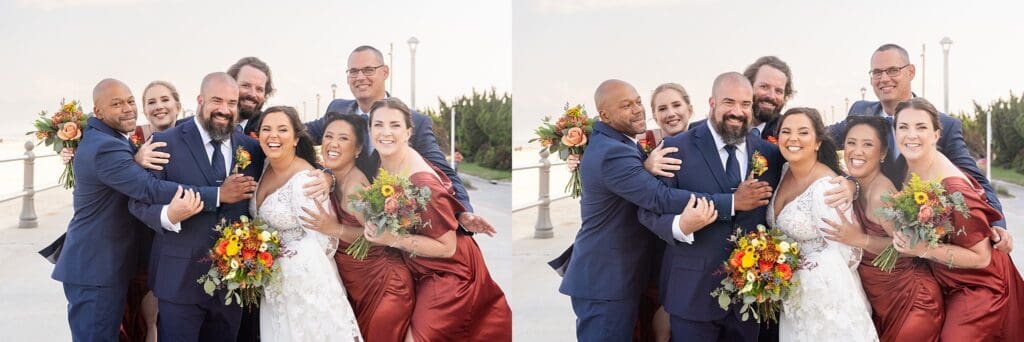 Virginia Beach bridal party photos