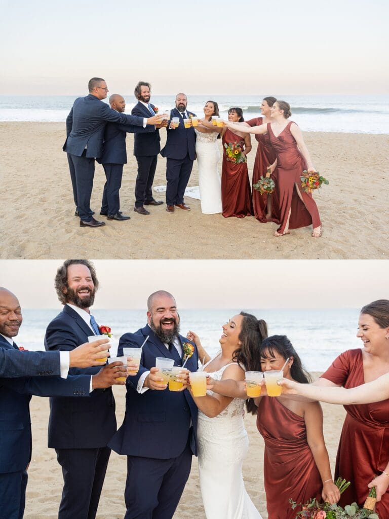 Virginia Beach bridal party photos