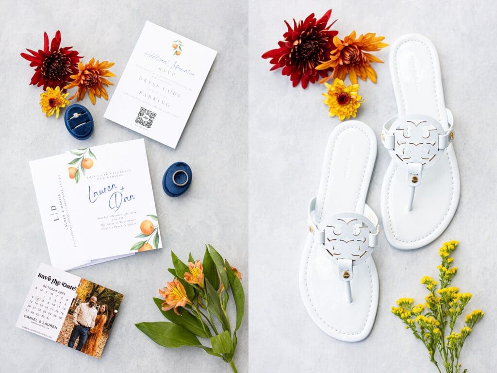 Virginia Beach Fall Wedding Details