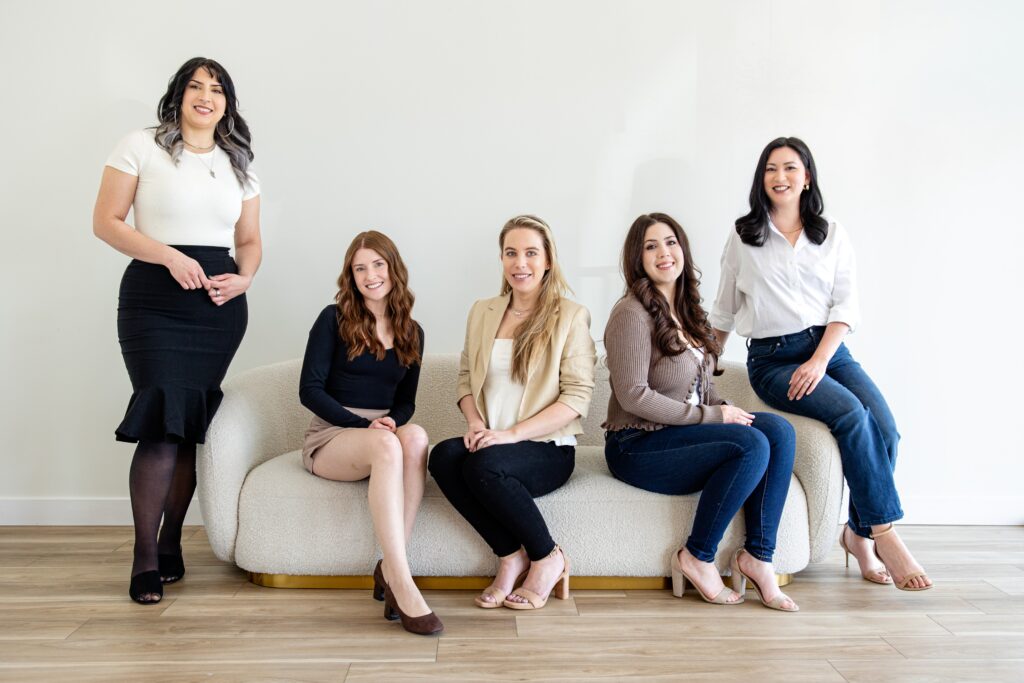 Branding photo for med spa team